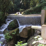 Toma de agua para turbina comunitaria en aldea La Gloria, Uspantán, Quiché